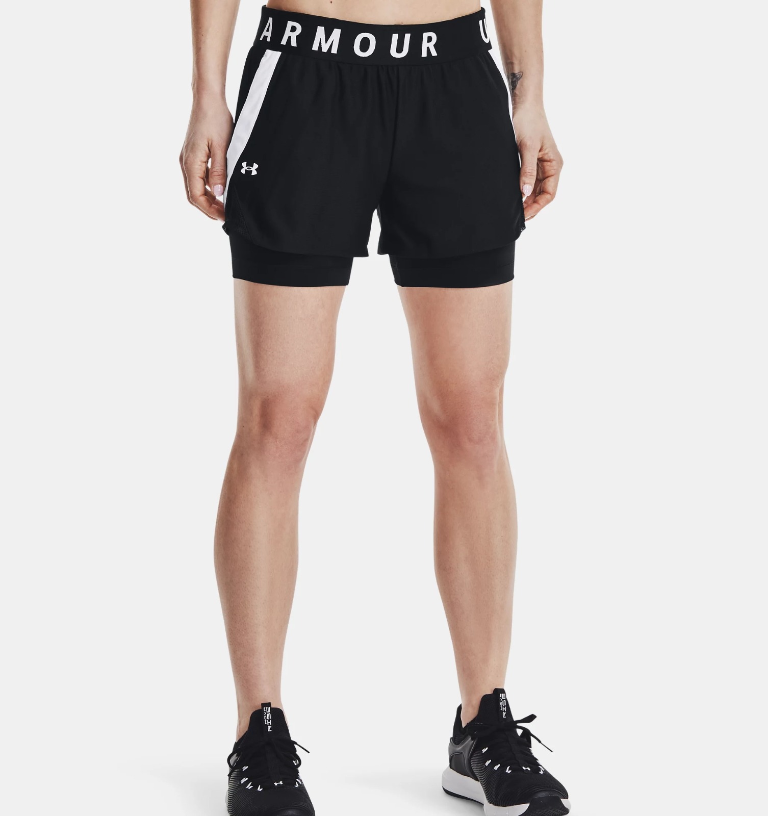 Shorts Under Armour  Play Up 2-in-1 Entrenamiento Para Mujer