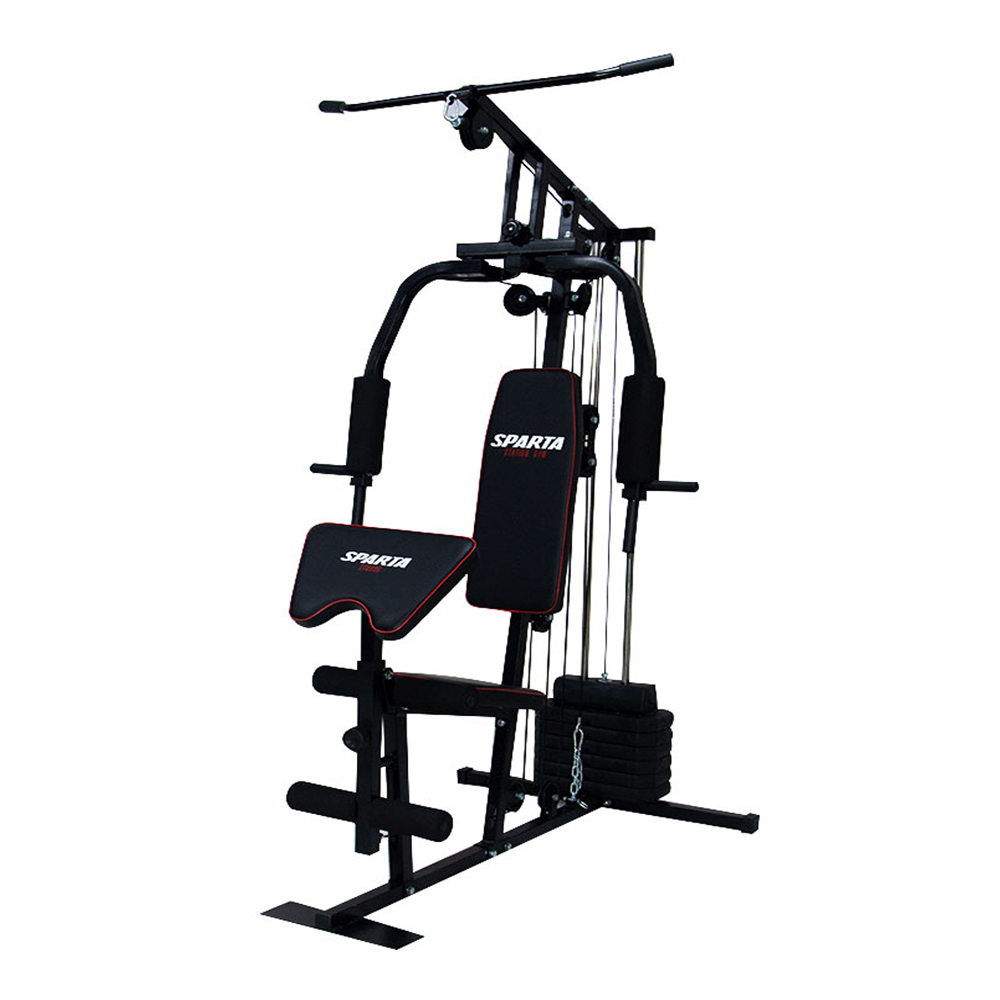 Gimnasio Multifuncional con barras de peso 33.5kg SPARTA APUSPA0005.