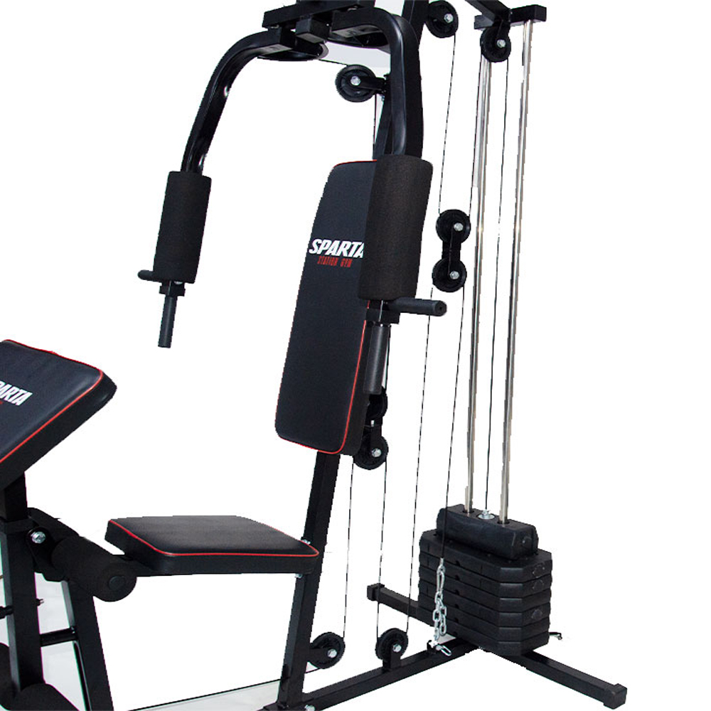 Gimnasio Multifuncional con barras de peso 33.5kg SPARTA APUSPA0005.