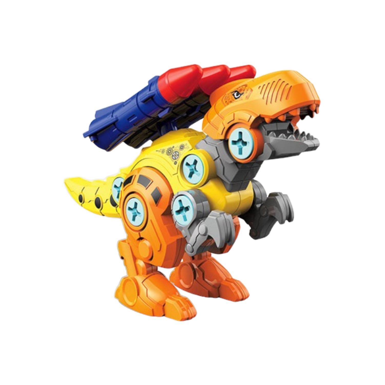 Juguete De Dinosaurio Lanza Dardos Desarmable