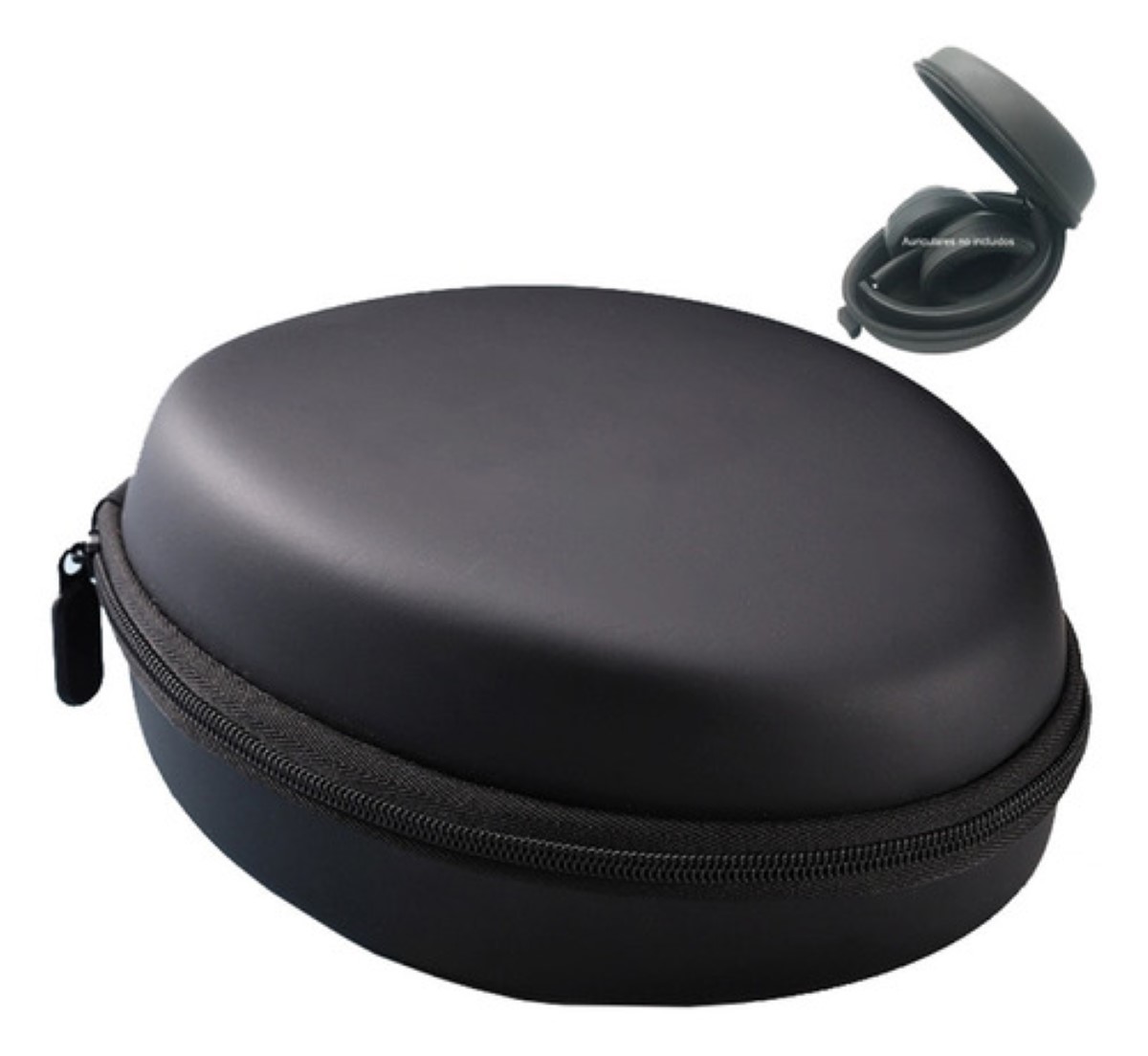 Funda Estuche Case Para Plegables Audífonos Diadema Portátil Negro