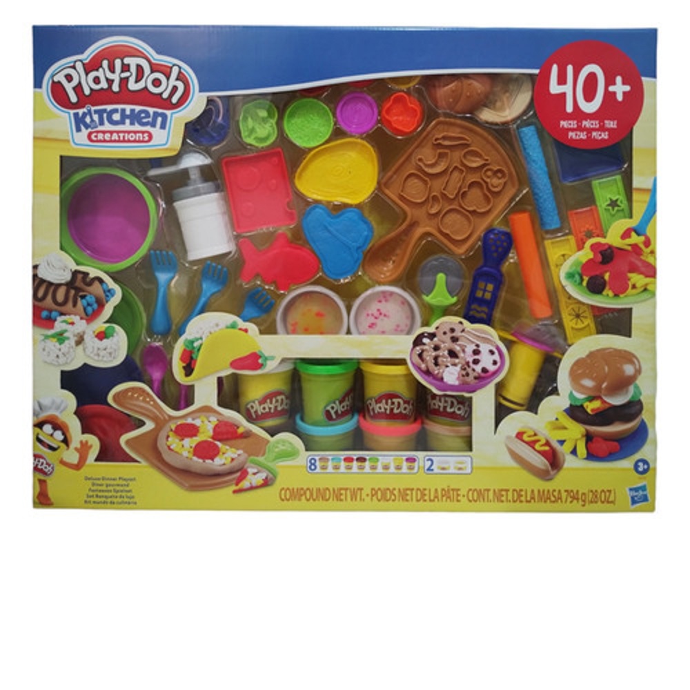 Play Doh Kitchen Creations Deluxe +40pzas Banquete De Lujo