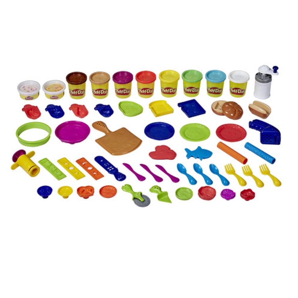 Play Doh Kitchen Creations Deluxe +40pzas Banquete De Lujo