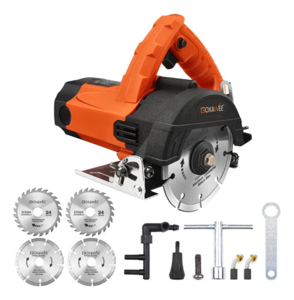 Sierra Circular Cortadora Para Azulejos Marmol 1800w Naranja 