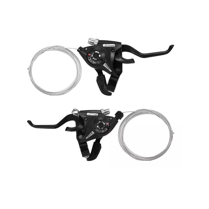 Palancas De Freno /cambios Bicicleta Montaña 24 Vel 3x8