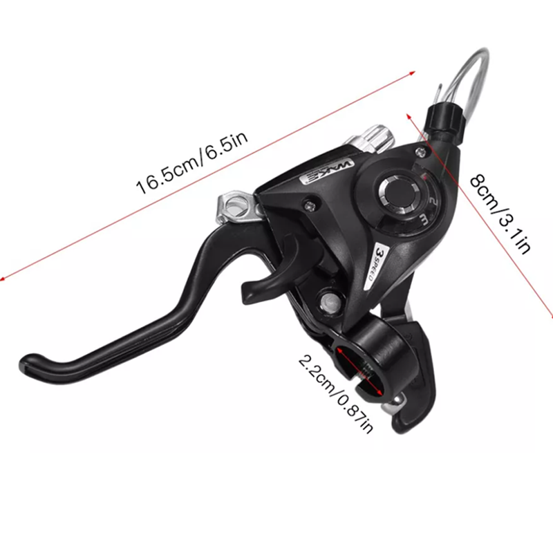Palancas De Freno /cambios Bicicleta Montaña 24 Vel 3x8