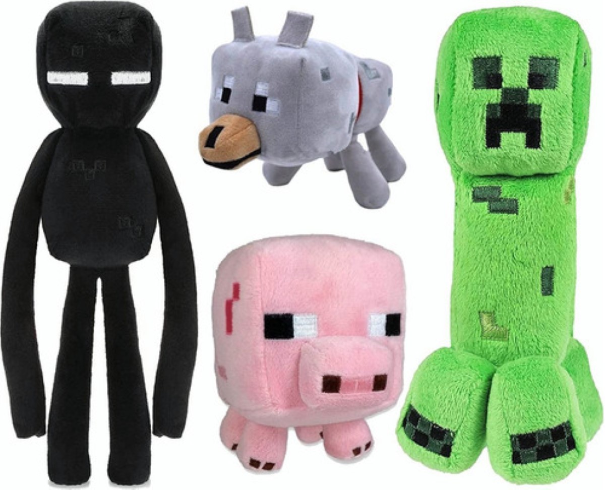 Minecraft peluches discount