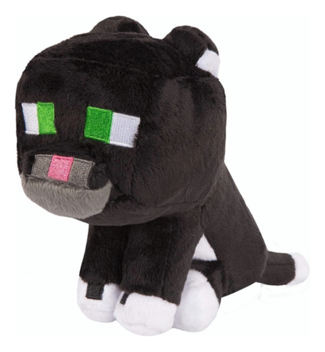 Peluche De Gato juguetes De Peluche De 7.3 Pulgadas Negro