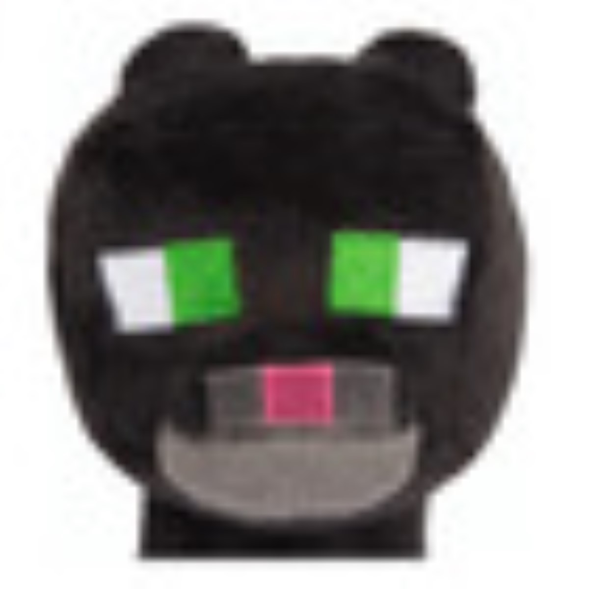 Peluche De Gato juguetes De Peluche De 7.3 Pulgadas Negro