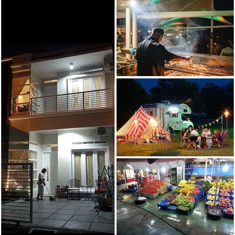 Foco portatil Recargable Emergencia Usb 80w.