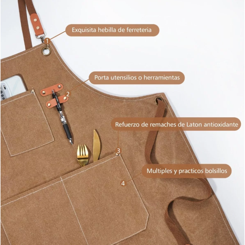 Mandiles De Cocina Multiuso Impermeable Mandiles Para Chef.