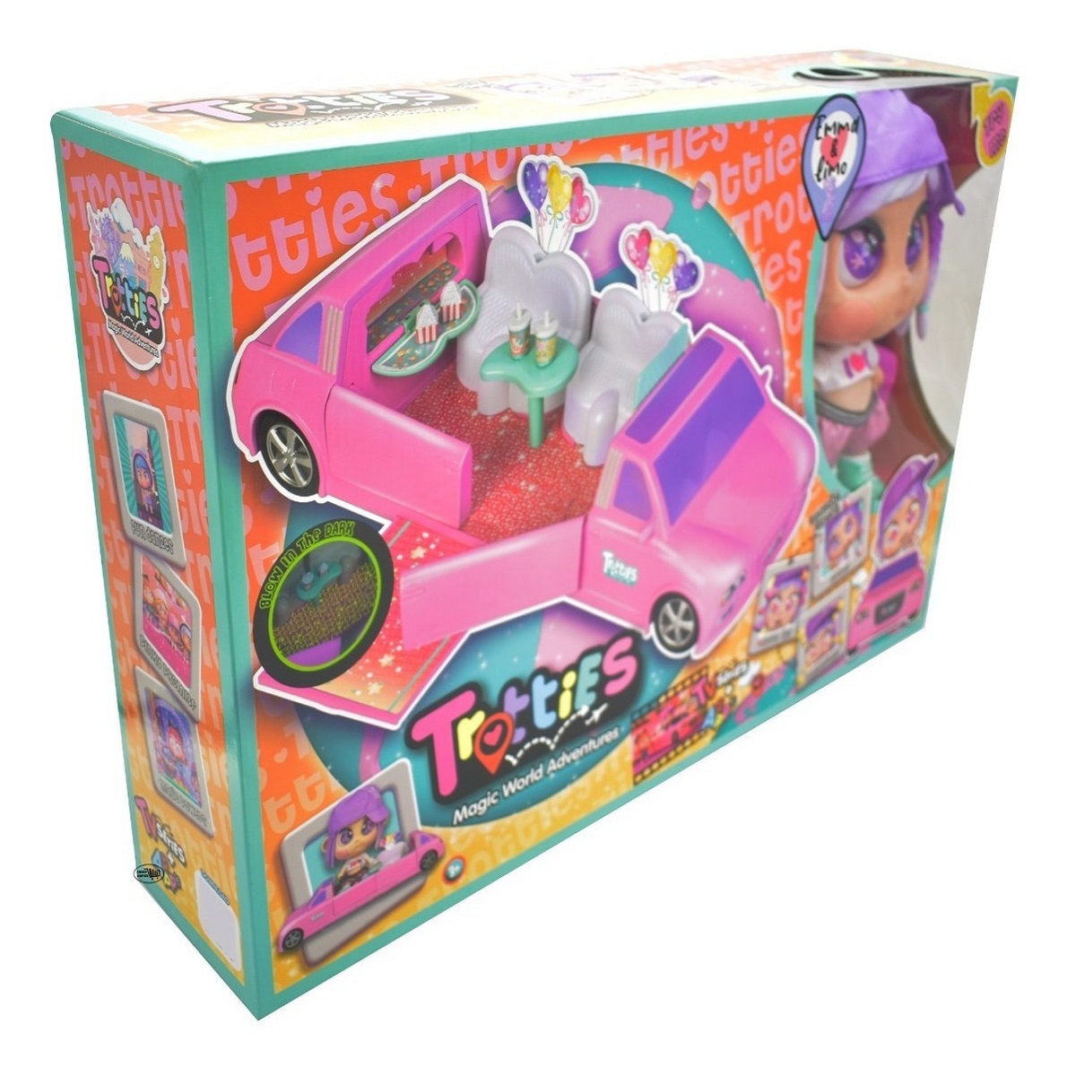 Muñeca Trottie Emma Y Limo Magic Limusina World Adventures