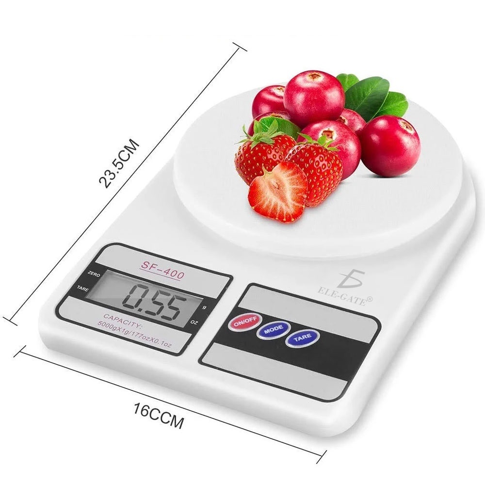 Bascula digital Gramera LCD de 0 a 10 Kg
