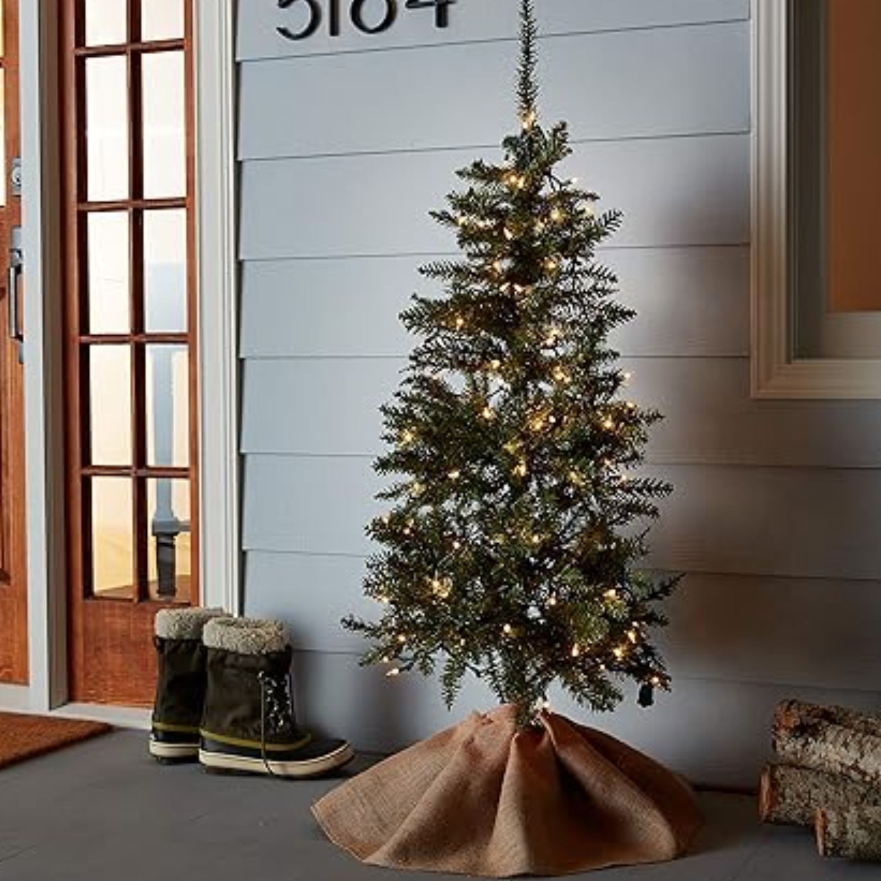 Serie navideña de 100 mini luces led 2pc Sylvania VERDE - CST