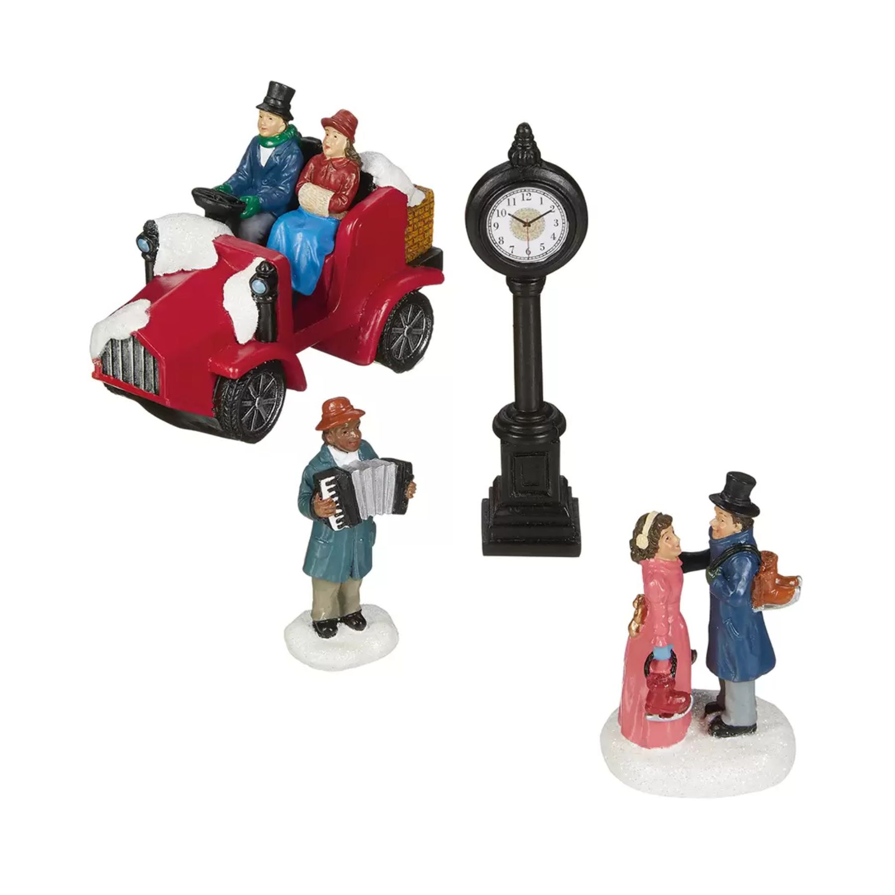 Villa Navideña Iluminada y Musical 30 Pzas Multicolor - CST