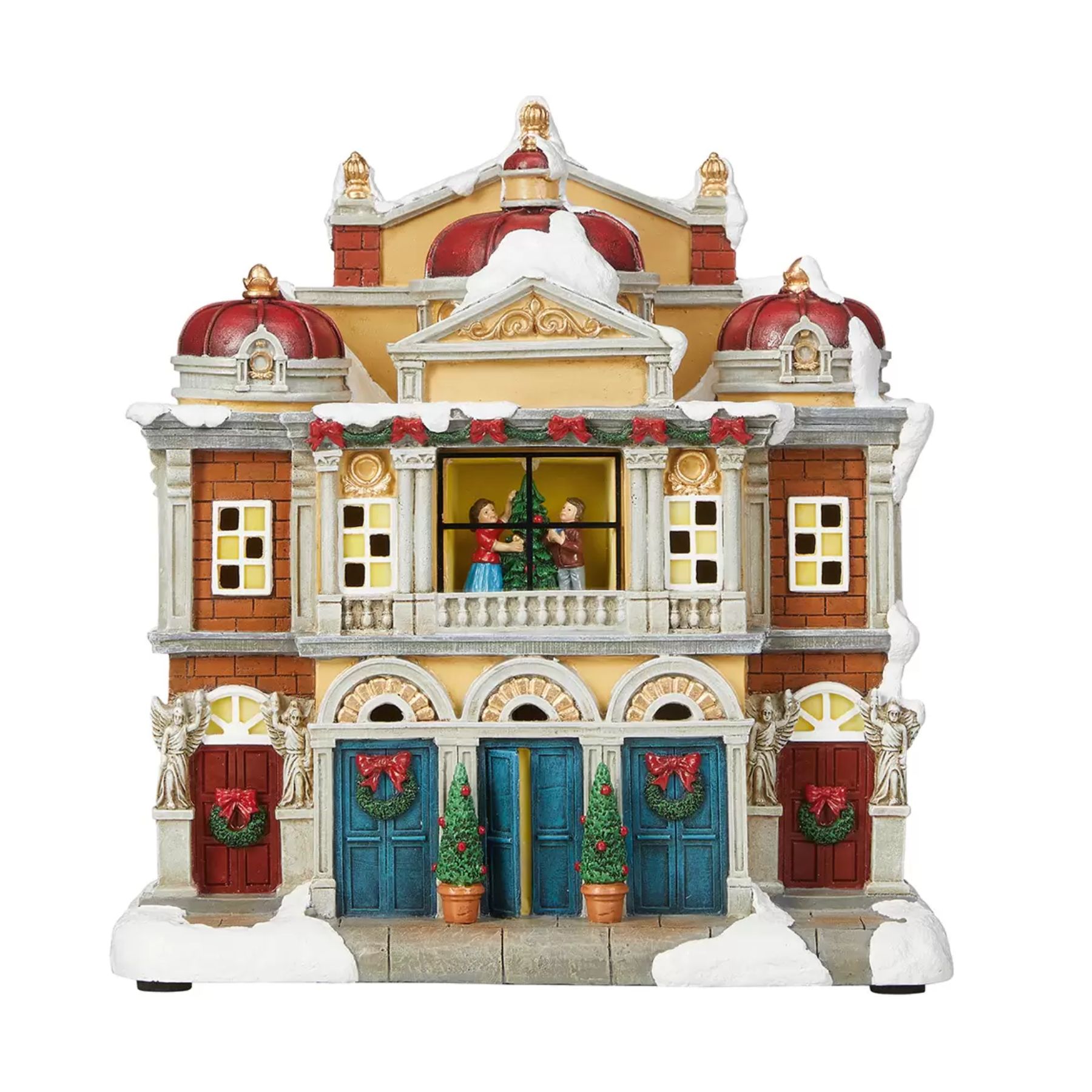 Villa Navideña Iluminada y Musical 30 Pzas Multicolor - CST