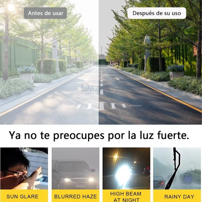 Lentes Gafas Deportivas Fotosensibles Protección Uv 3 En 1