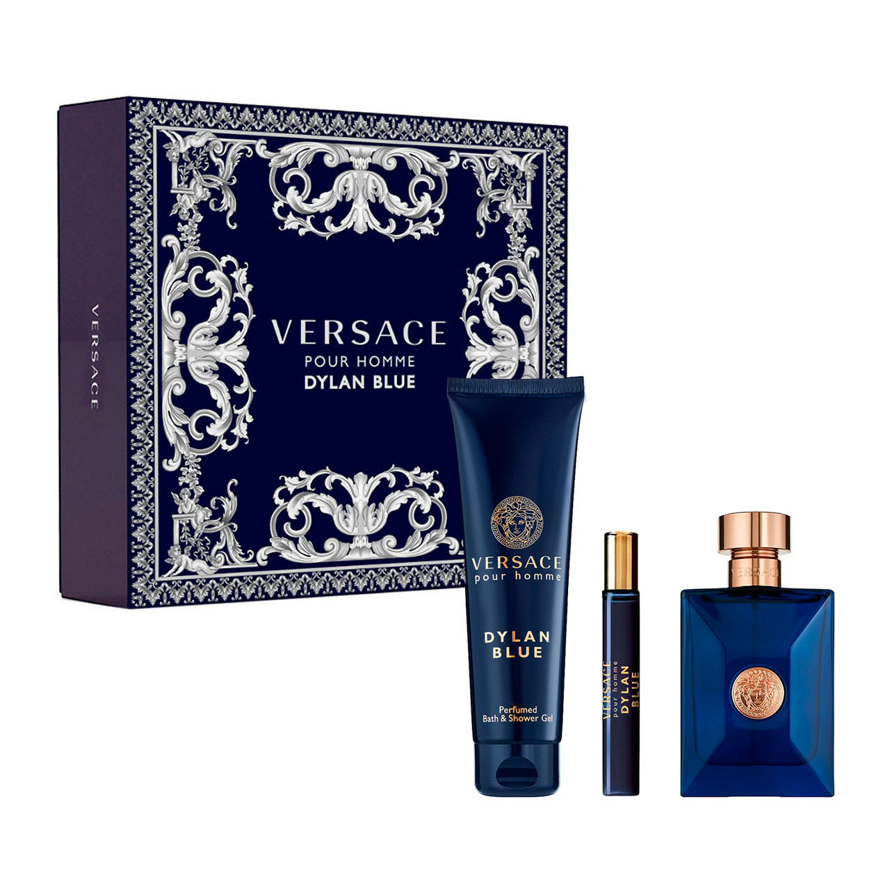 Set 3 Piezas Dylan Blue para Hombre de Versace EDT