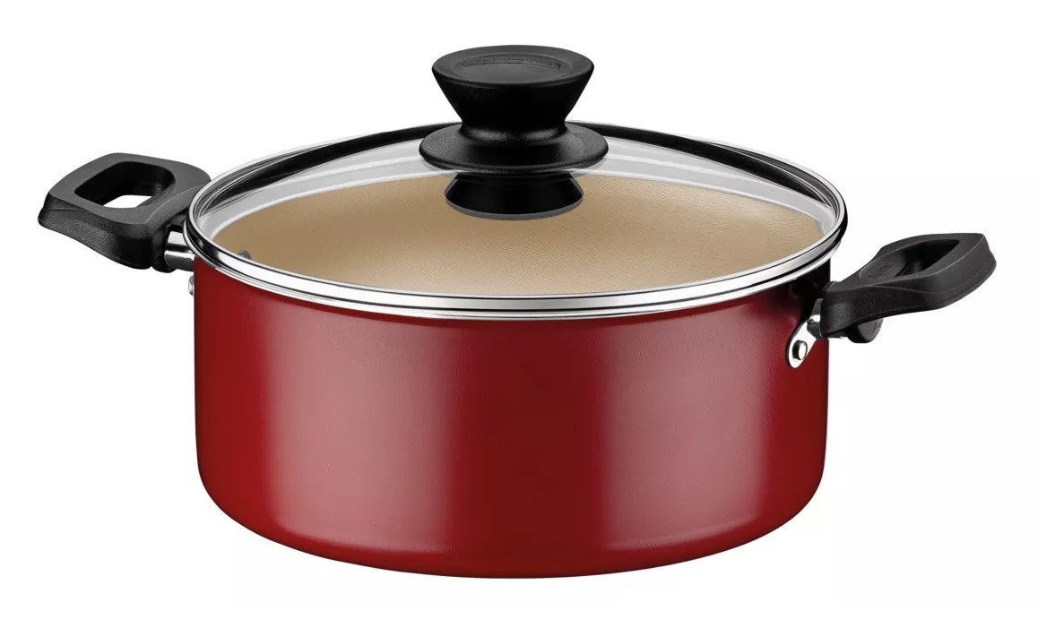 Batería De Cocina Tramontina Coimbra En Aluminio 15 Piezas