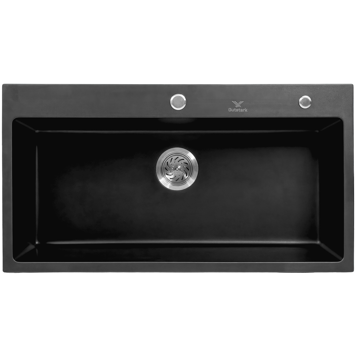 Tarja Fregadero Cuarzo Negro Tina Grande Antiruido Granito