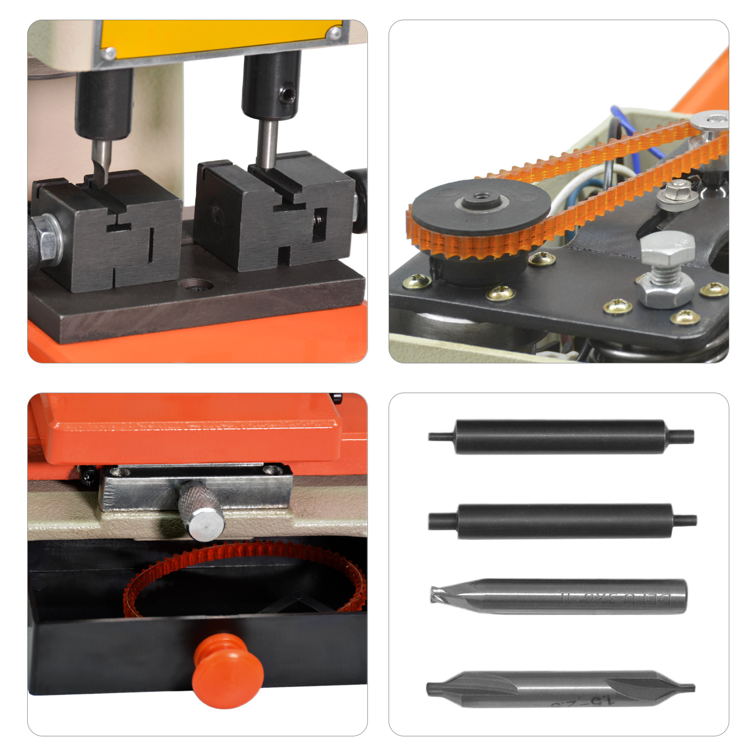 Maquina Duplicadora Llaves Tipo Taladro Punto 8 Tipos