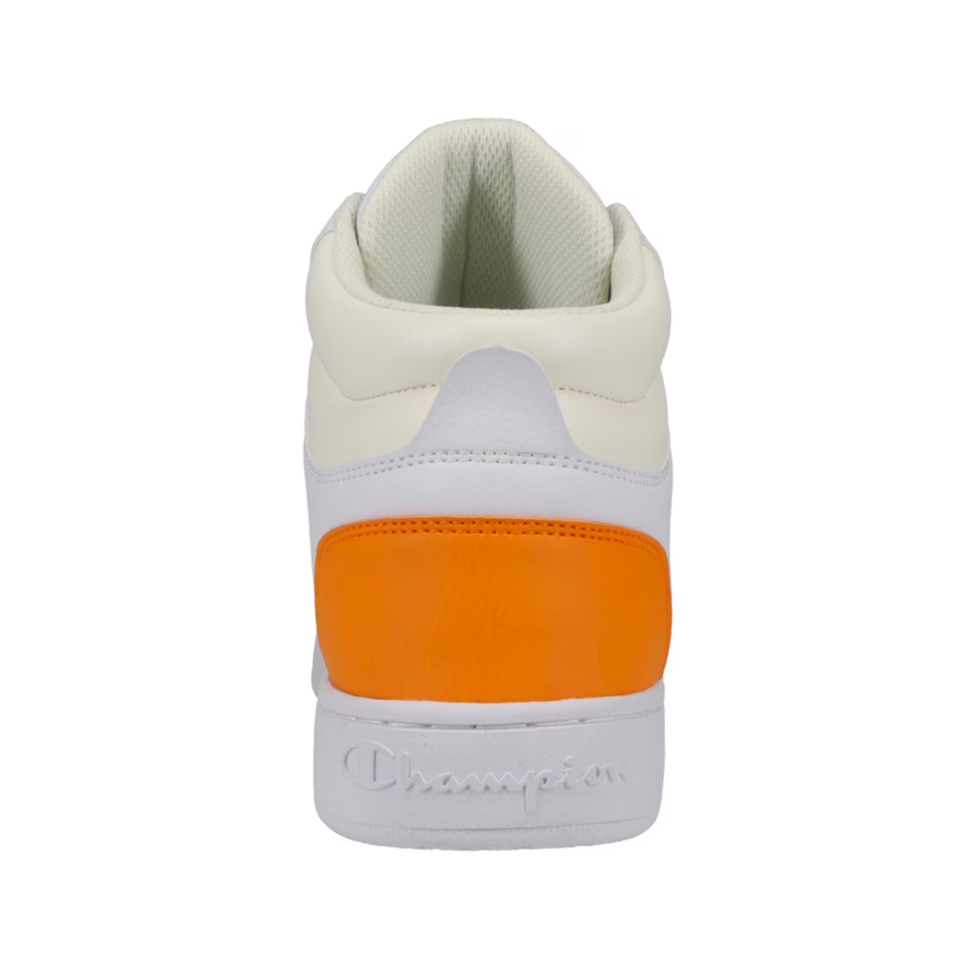 Tenis Champion Court Hi Blanco con Naranja Hombre Originales CAS10286M