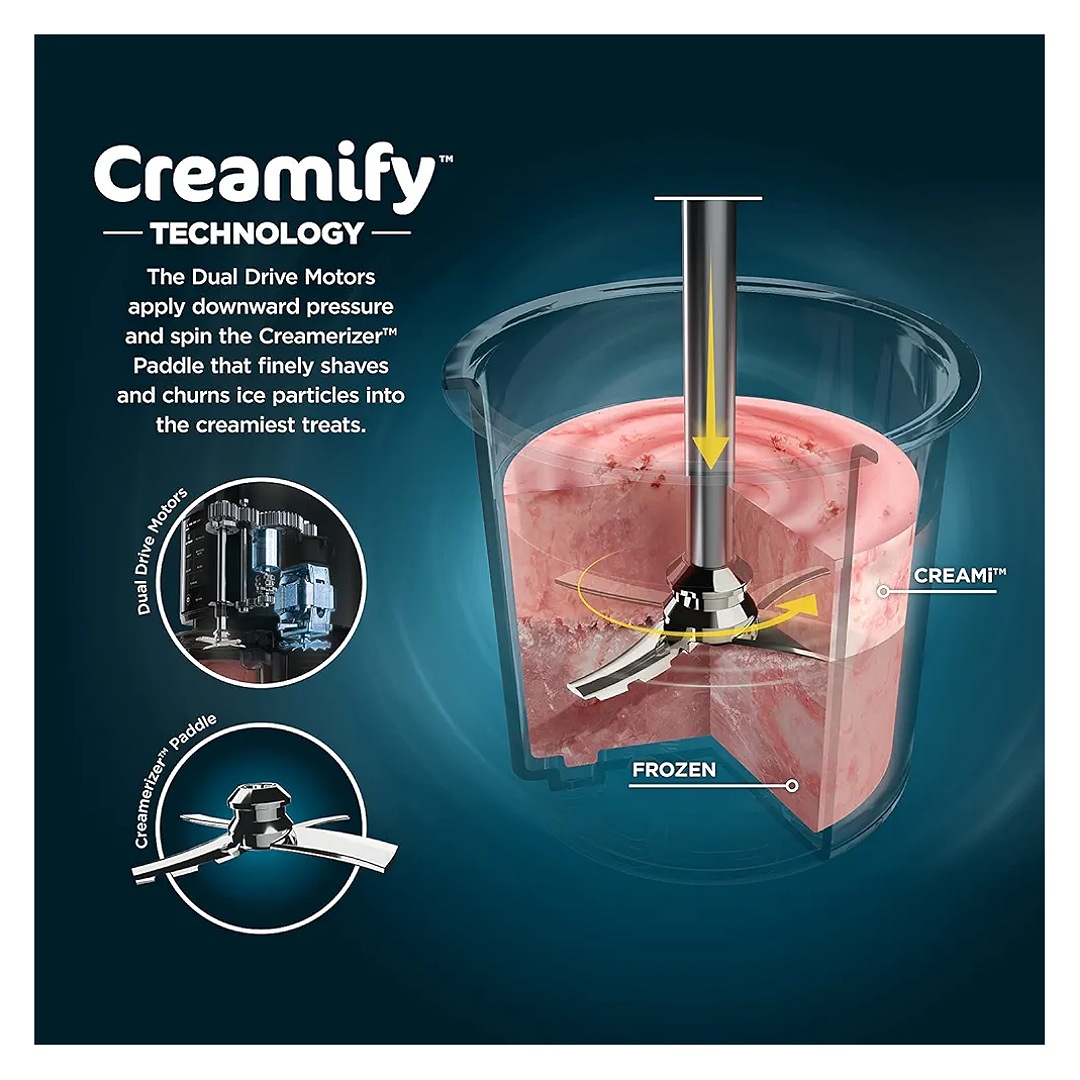 Maquina Para Hacer Nieve Ninja Creami 7 Programas Nc301 Gelatos, Mezclas, Batidos, Sorbete