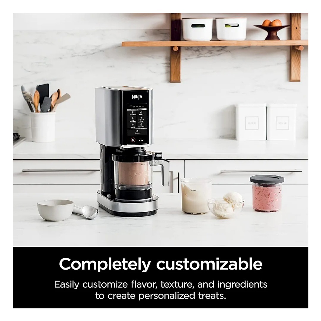 Maquina Para Hacer Nieve Ninja Creami 7 Programas Nc301 Gelatos, Mezclas, Batidos, Sorbete