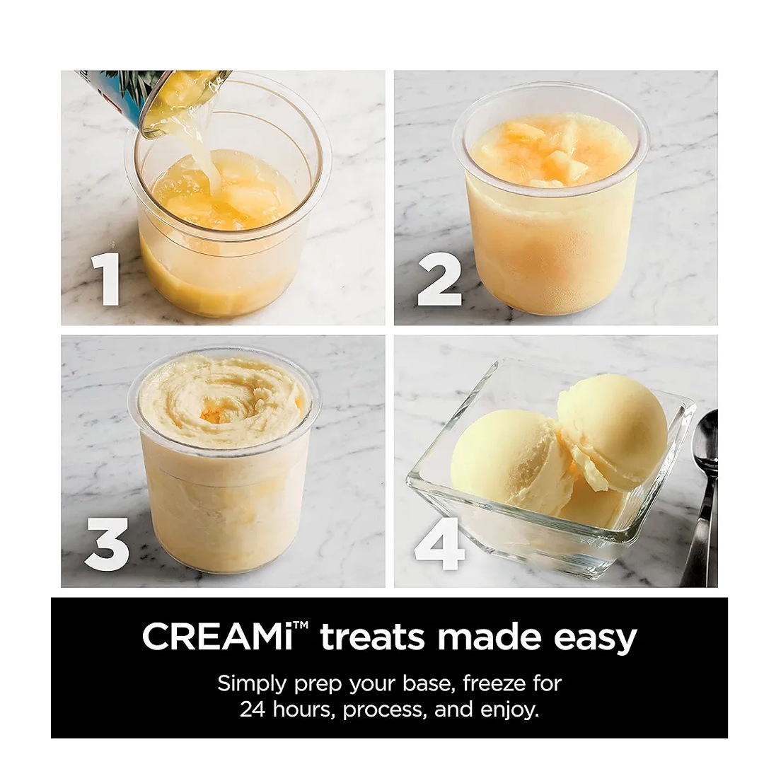 Maquina Para Hacer Nieve Ninja Creami 7 Programas Nc301 Gelatos, Mezclas, Batidos, Sorbete