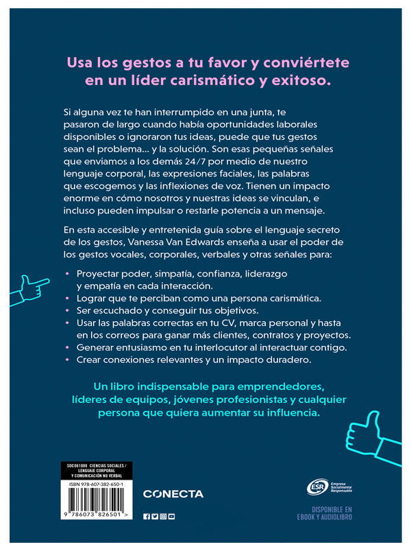 Pequeños gestos, gran impacto Autor Vanessa Van Edwards