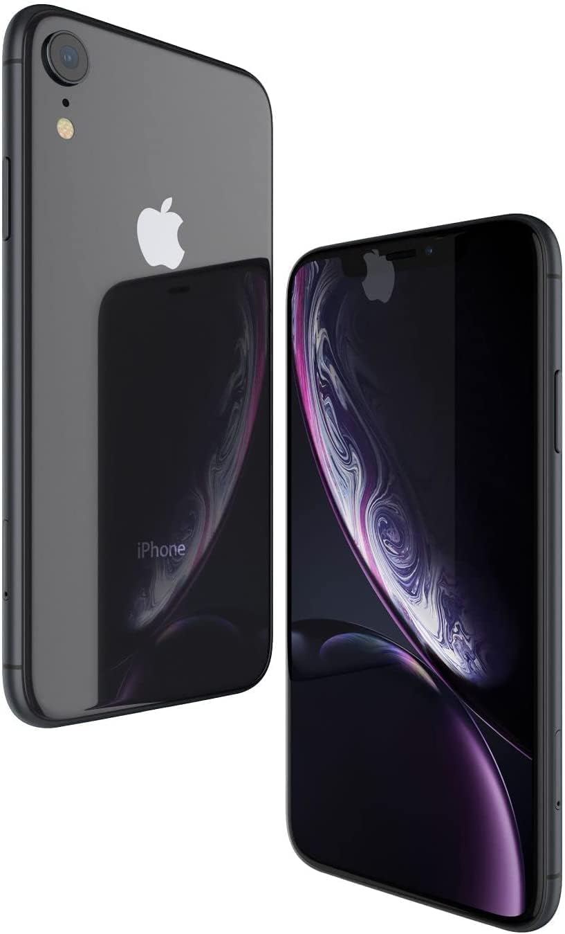  Apple iPhone XR, 64GB, Negro (Reacondicionado) 