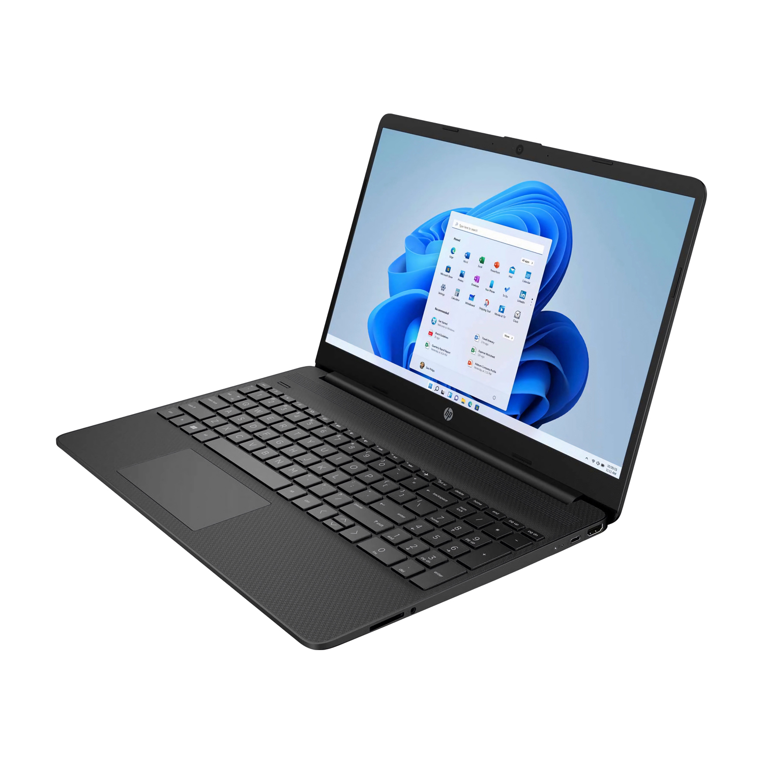 HP 15.6" AMD RYZEN 5 8GB 256GB SSD W11 NEGRO