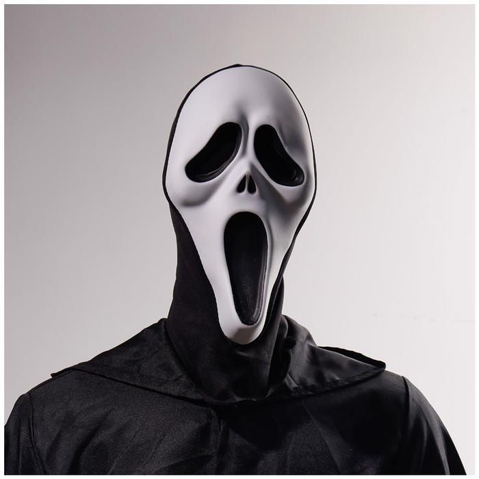 Halloween de Terror Scream MXREA-005-4 5 pzas, 30x17x6cm Plástico PVC BlancoNegro Máscara Scream, ScreamMask