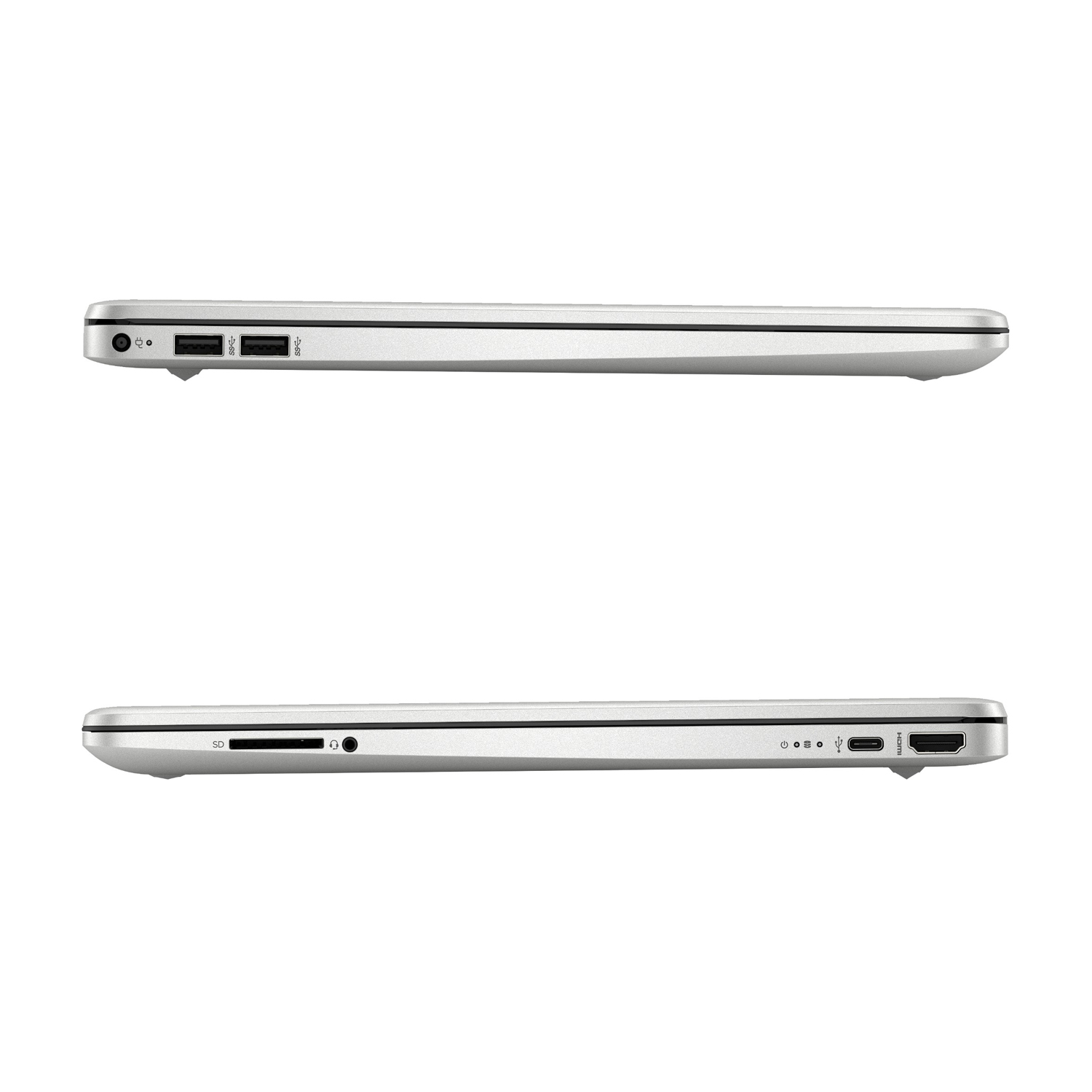 HP 15.6" FHD AMD RYZEN 5 8GB 128GB SSD W11 PLATA