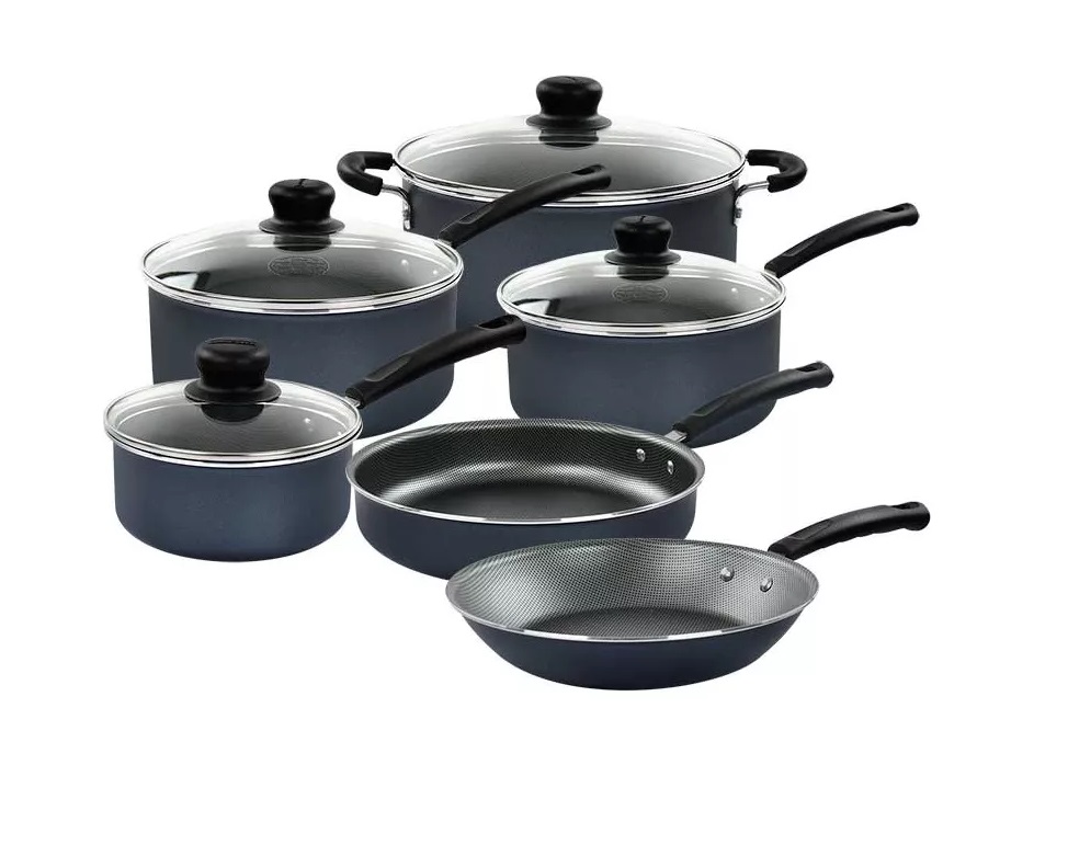 Batería De Cocina Primaware Tramontina 80119/542 Gris 10pzs