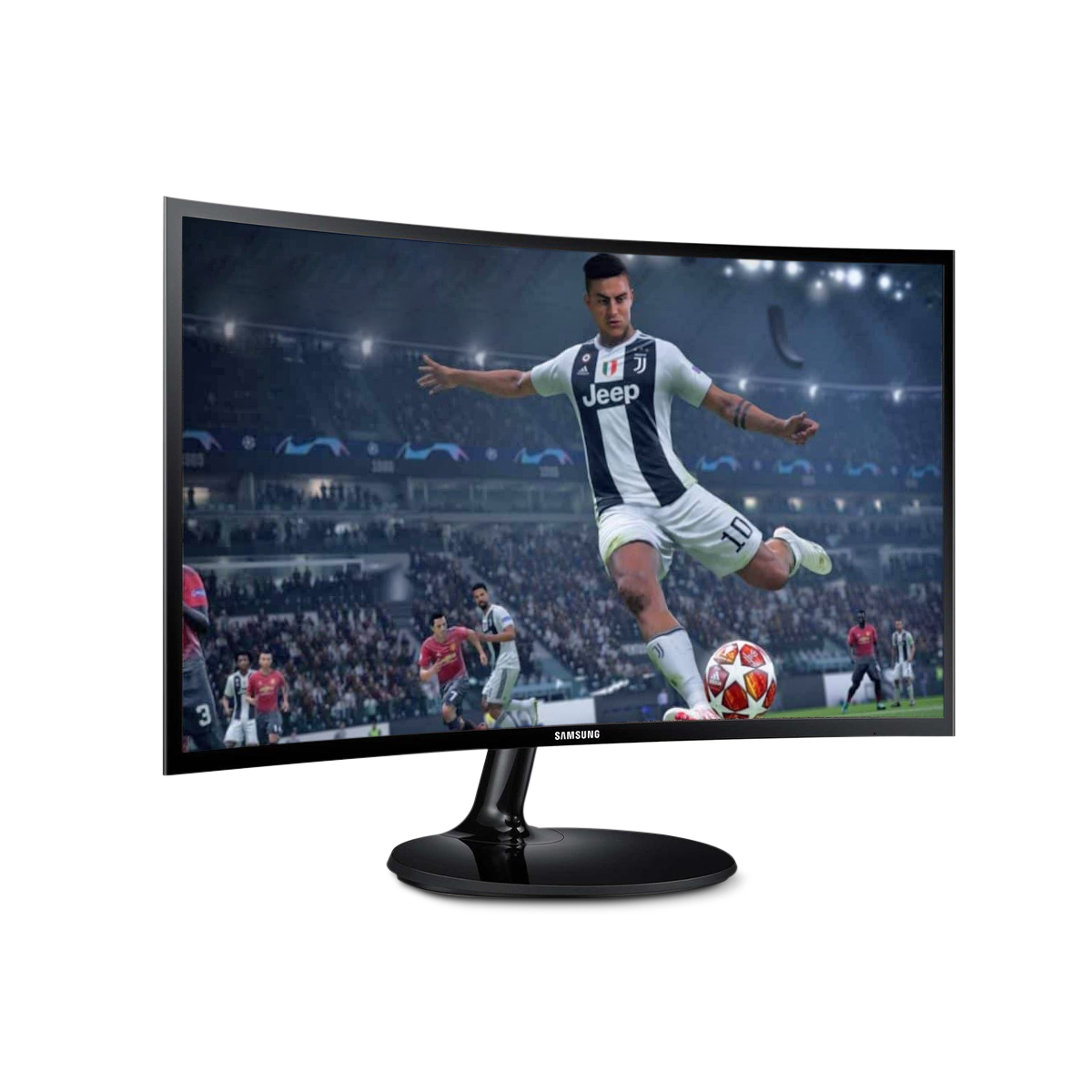 Monitor Curvo Samsung LC27F 27Pulg FHD Led amd Freesync vga hdmi Black LC27F390FHLXZX