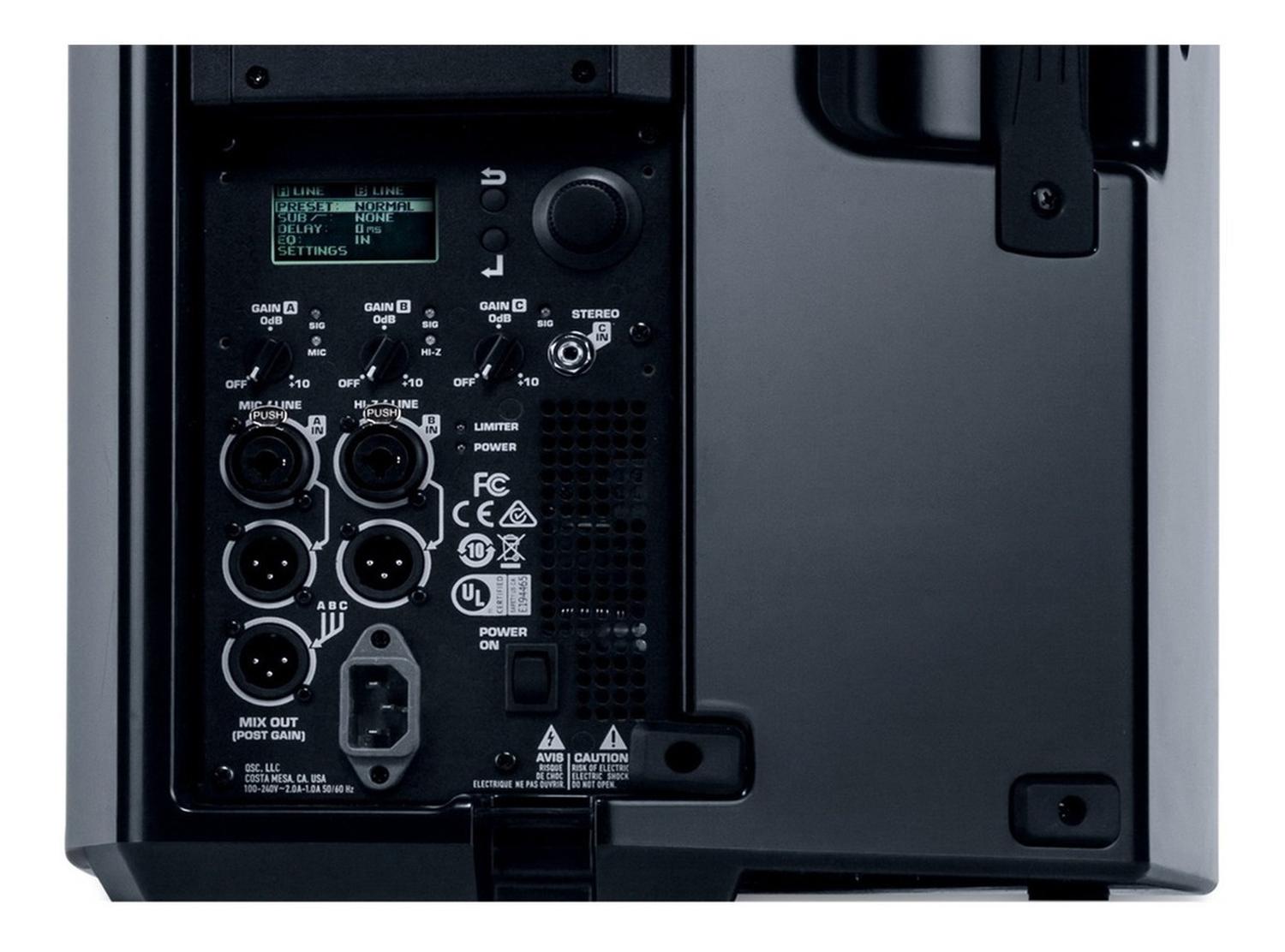 Qsc K12.2 Bocina Activa 2000w, 132db 12''