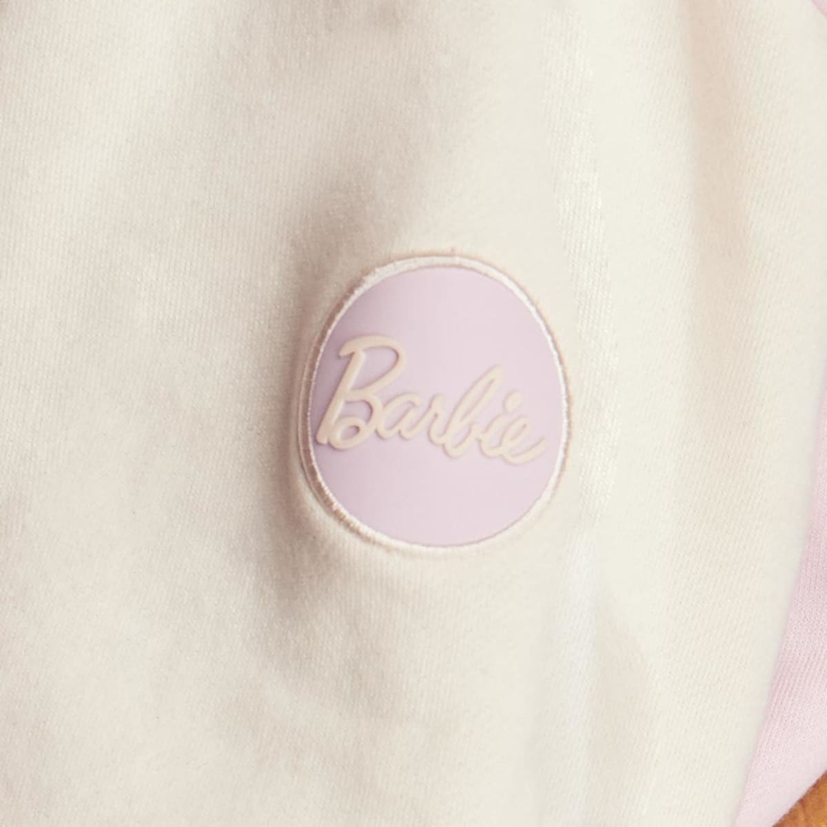 Chamarra estampada de Barbie, color rosa, para mujer, mod. 1092152