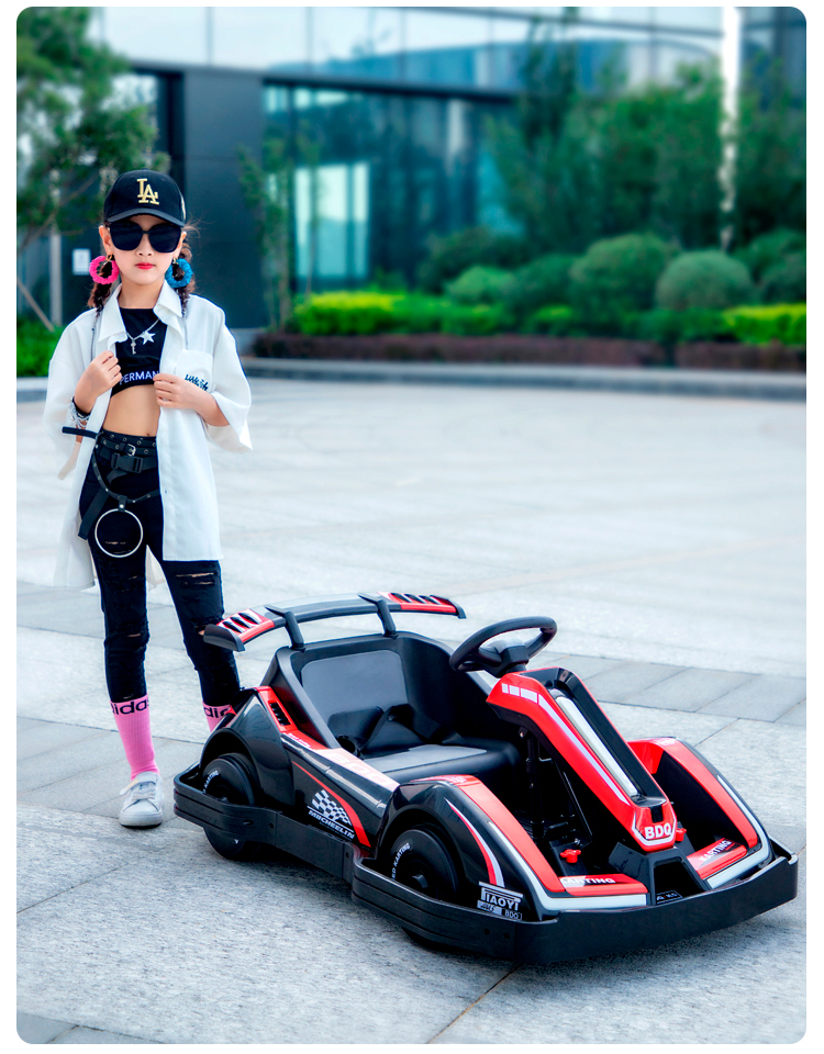 Go Kart Eléctrico Infantil Honey Whale K5 Rojo