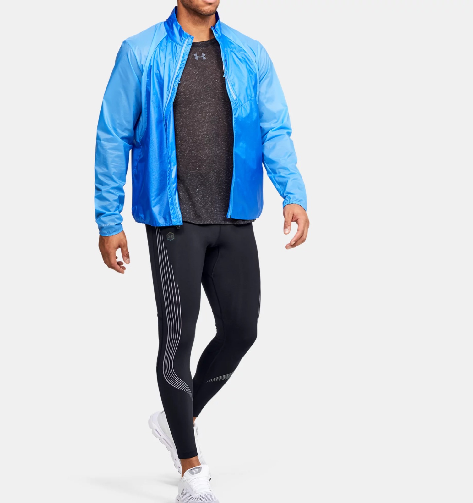 Legging Underarmour Rush Run Stamina Hombre Entrenamiento