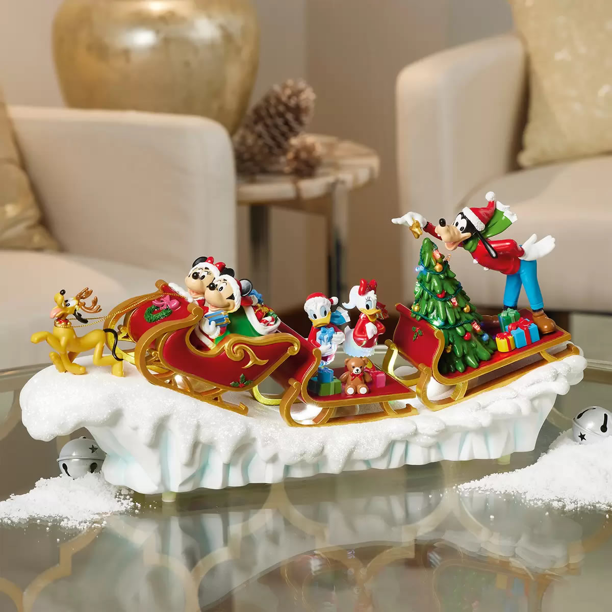 Figura Decorativa De Trineo Navideño Disney NM-X22025AA CST