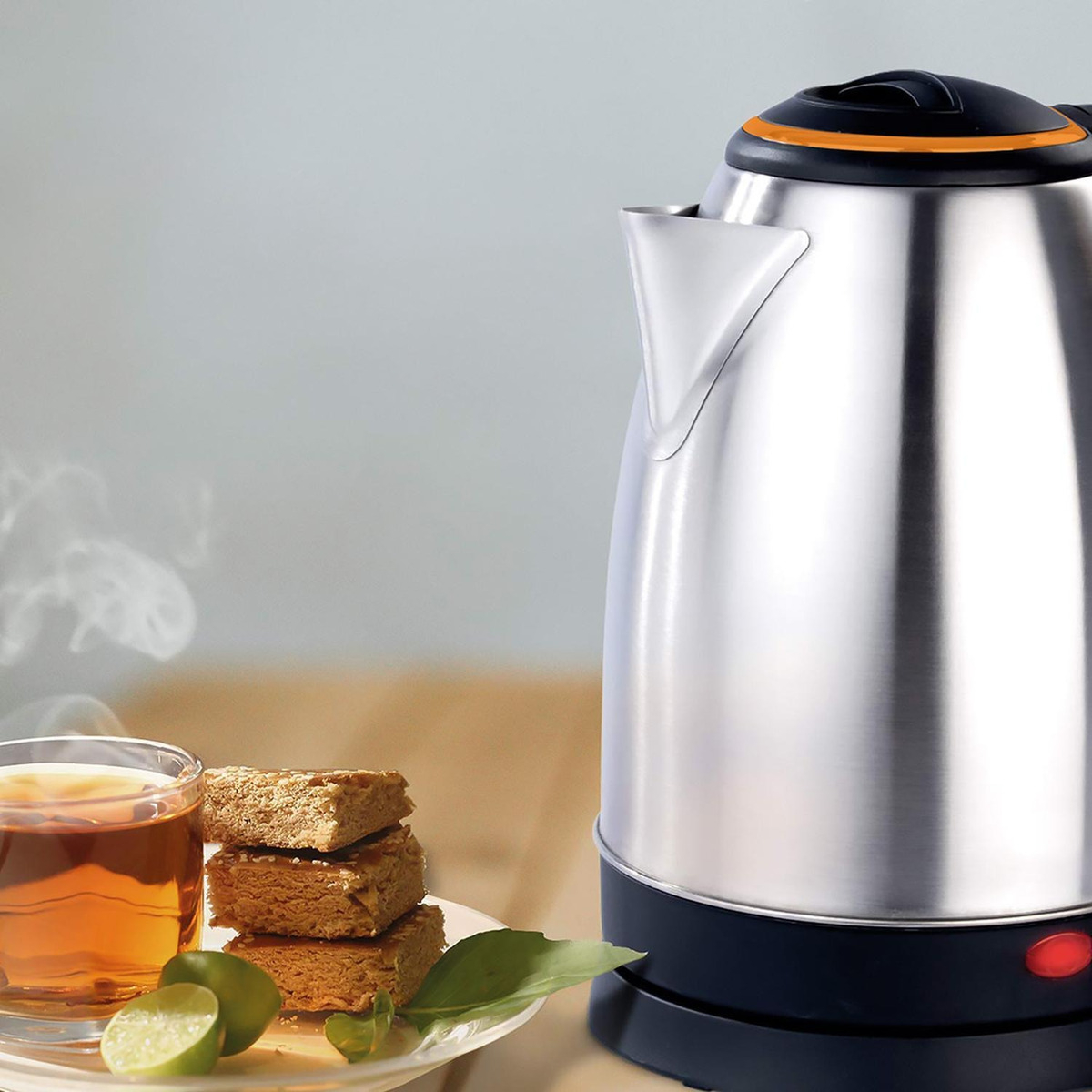 HERVIDOR DE AGUA2 ELECTRICO 2L GRIS AMERICAN 3003