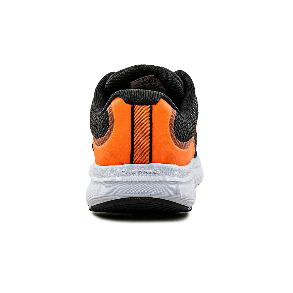Tenis para correr UA Charged Impulse 3 para hombre Gris oscuro/Naranja