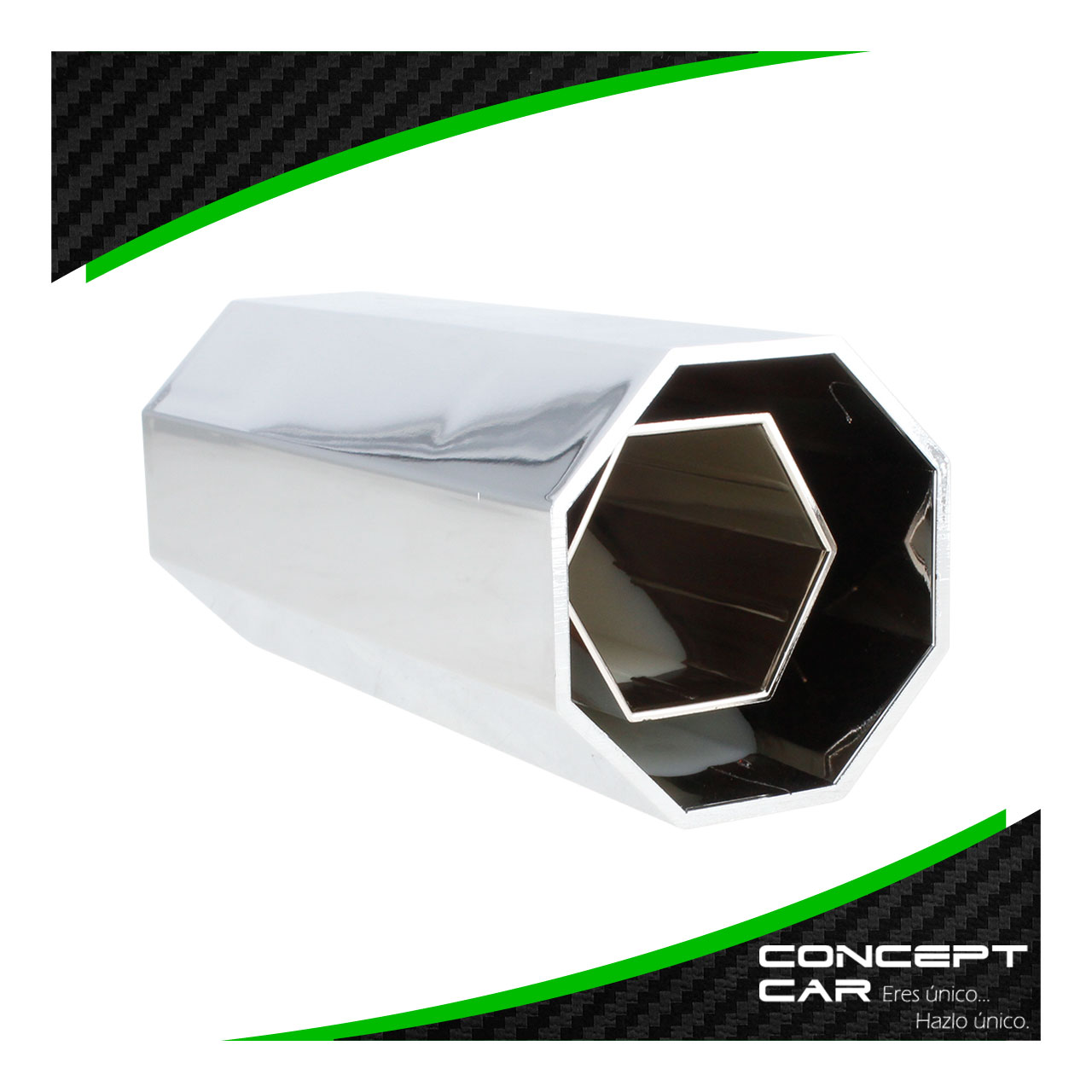 20 Capuchon Cubre Tuercas Cromado Presion Grande Extra Largo