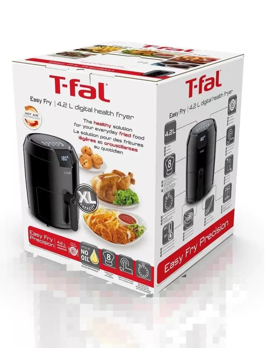 Freidora De Aire Sin Aceite Xl 4.2 L/ 6 Personas Tefal T-fal