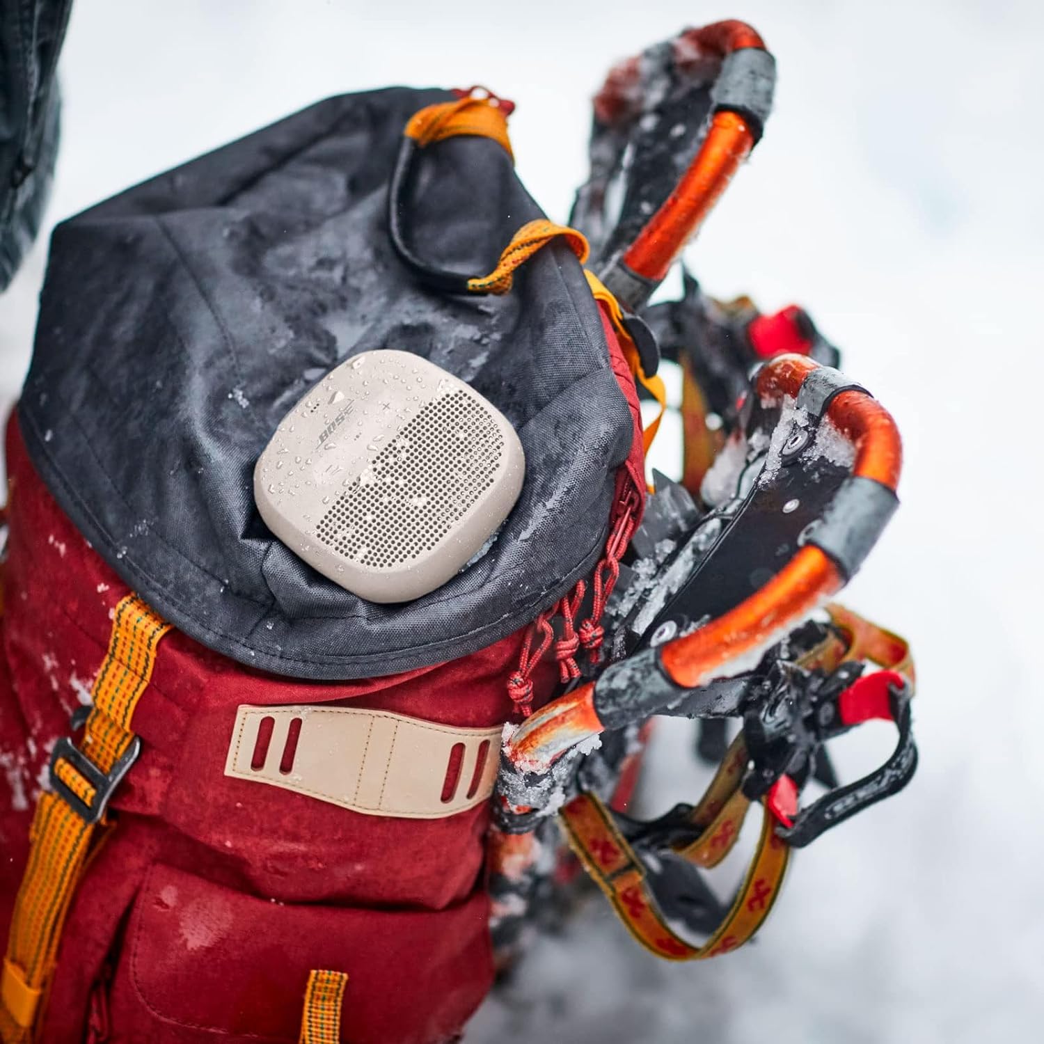 Bose Altavoz Bluetooth SoundLink Micro: Pequeño Altavoz portátil Resistente al Agua con micrófono, Blanco