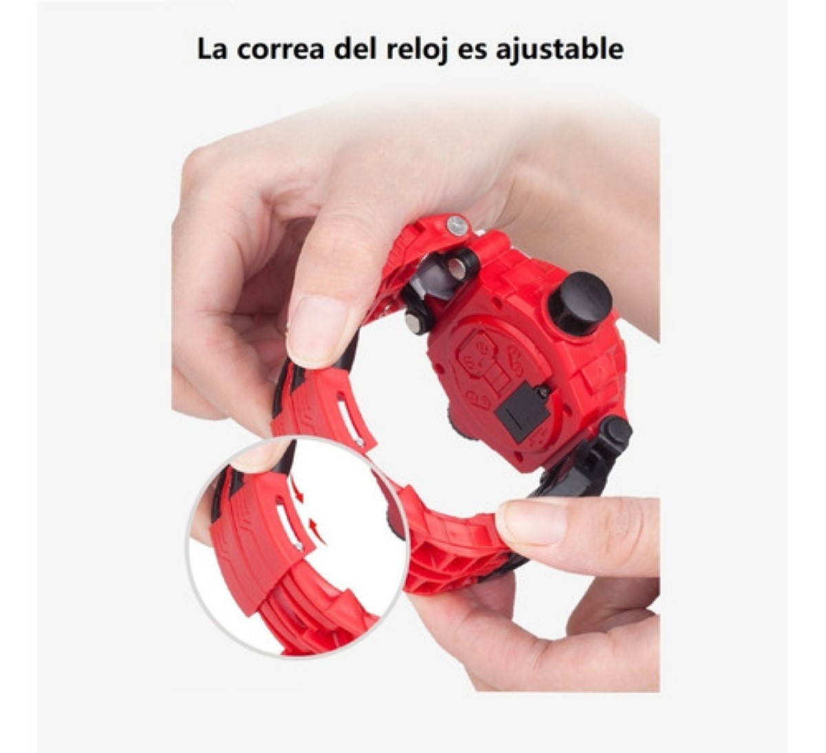 Reloj Digital Caja Spiderman Rojo