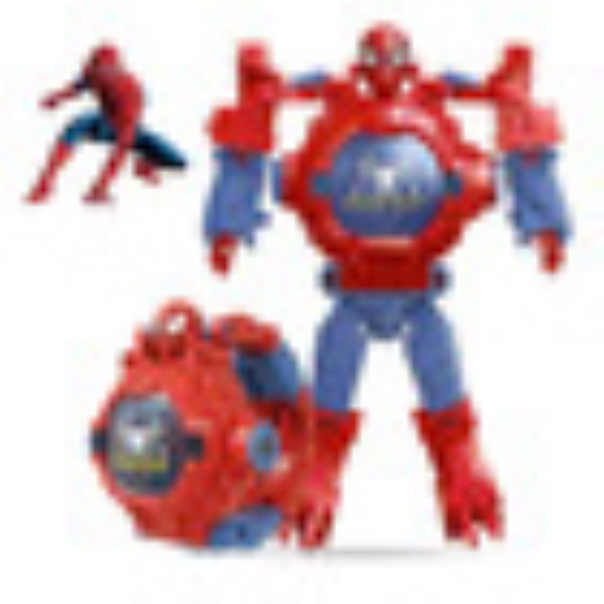 Reloj Digital Caja Spiderman Rojo