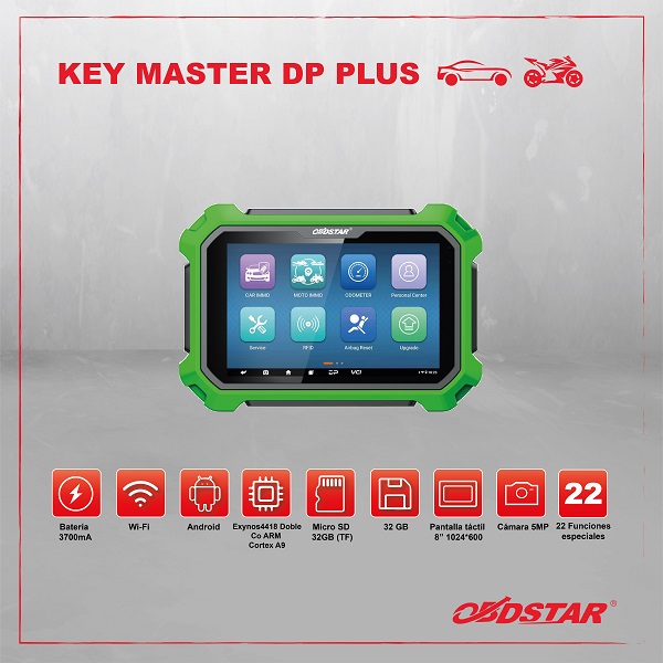 OBD STAR Programador de Llaves DP PLUS
