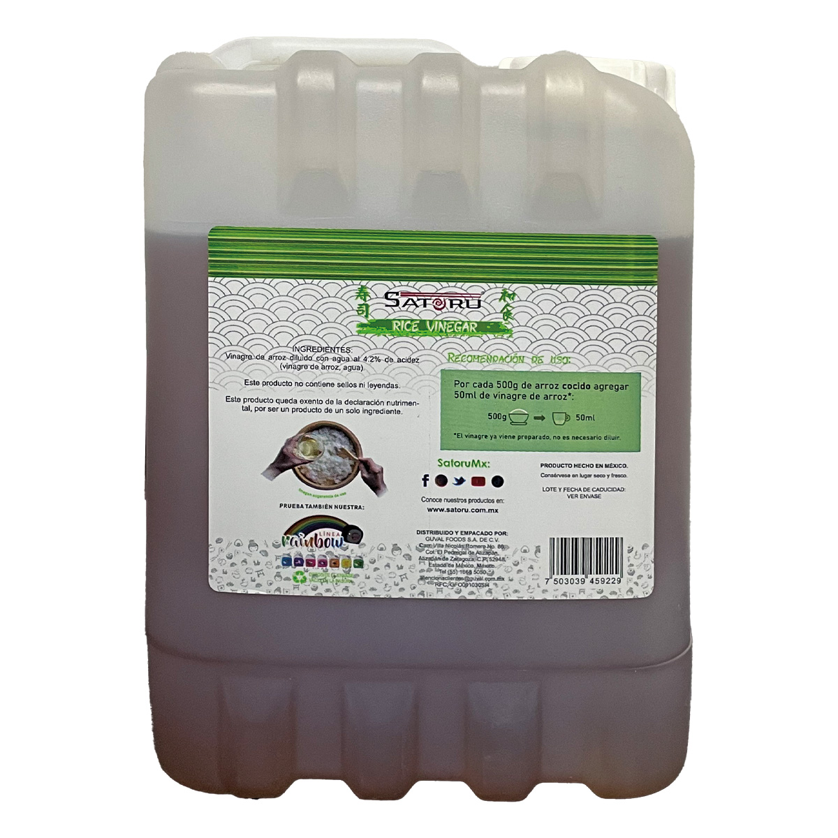 Vinagre Agridulce Para Preparar Sushi Bidon 5 Lts